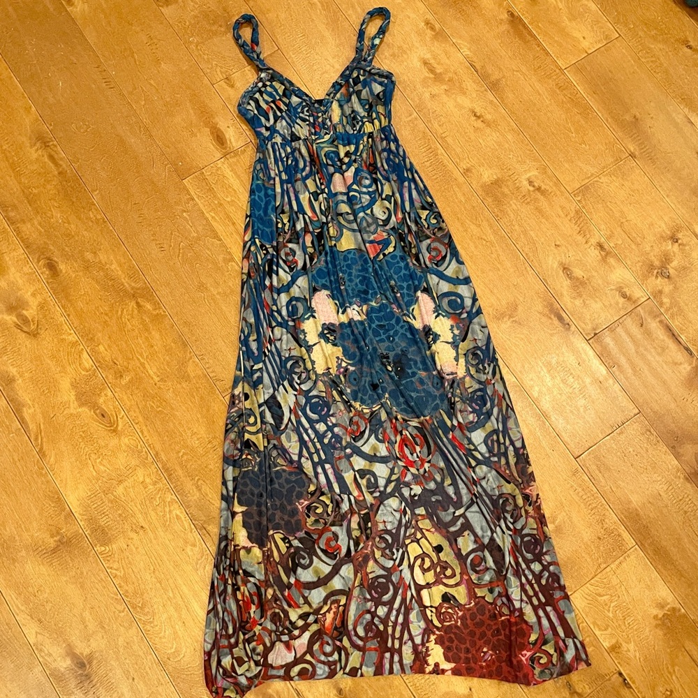 Multicolor Maxi Dress, size L